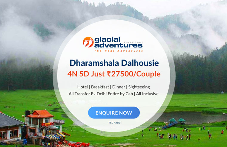Dharamshala & Dalhousie Monsoon  Deal
