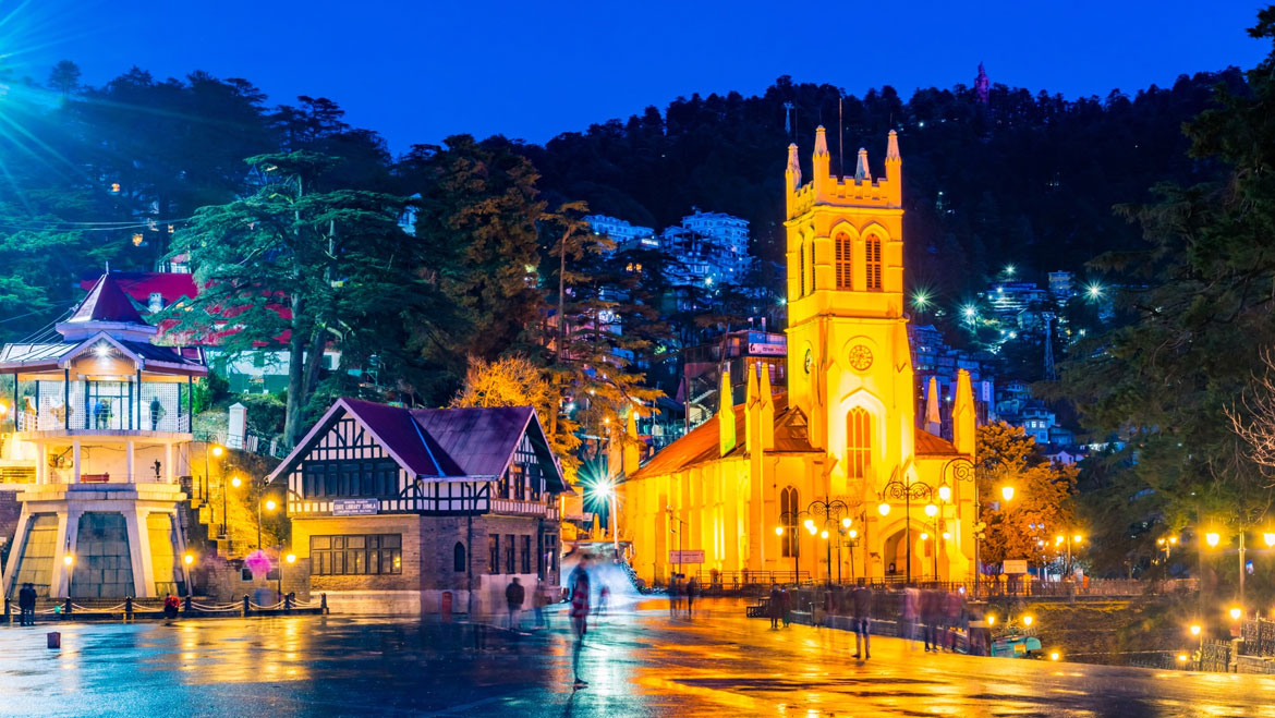 Shimla Honeymoon Package by Cab